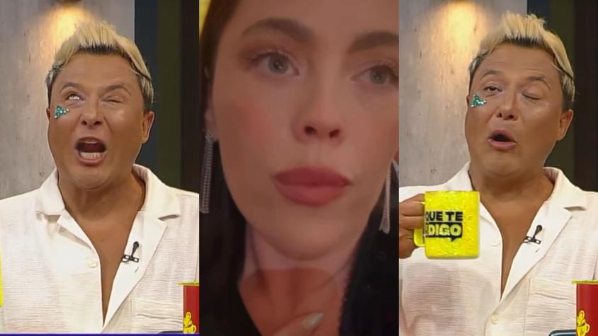 Sergio Rojas se burló de Daniela Aránguiz - Captura