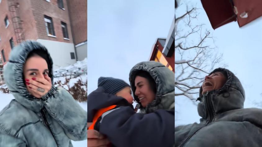 Steffi Méndez compartió íntimo reencuentro con su hijo Gio: un tierno detalle se robó toda la atención