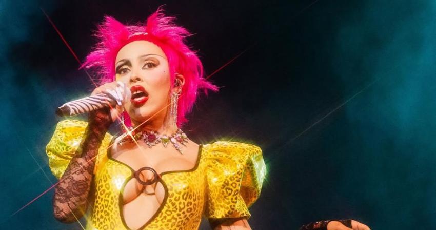 Doja Cat Instagram en su concierto de Syney