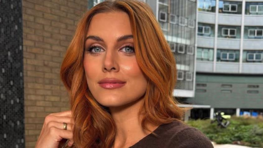 Ashley James, es un popular rostro de la televisión británica/Instagram