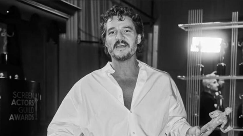 Pedro Pascal fue fotografiado con hombre cuya identidad fue confundida con la de exfutbolista chileno