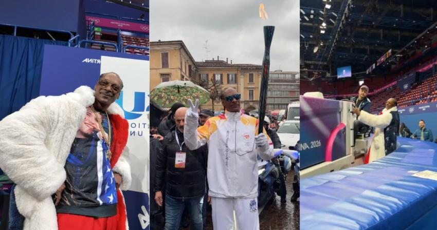 Del pulidor de hielo a la antorcha: Snoop Dogg vuelve a conquistar los Juegos Olímpicos 2026