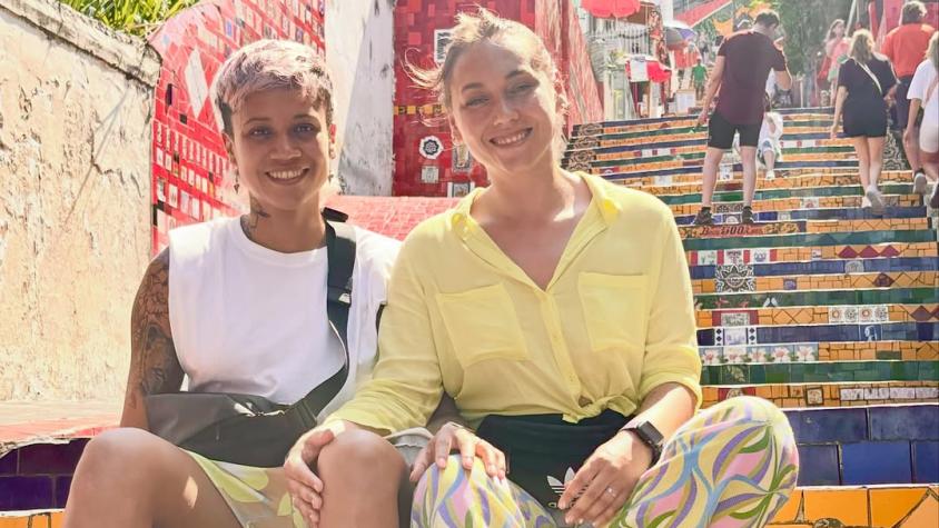 Fernanda Pinilla y Grace Lazcano