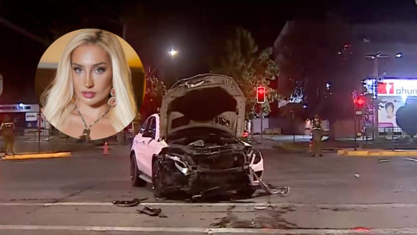 Fran Maira quedó detenida tras atropello a motorista en Lo Barnechea