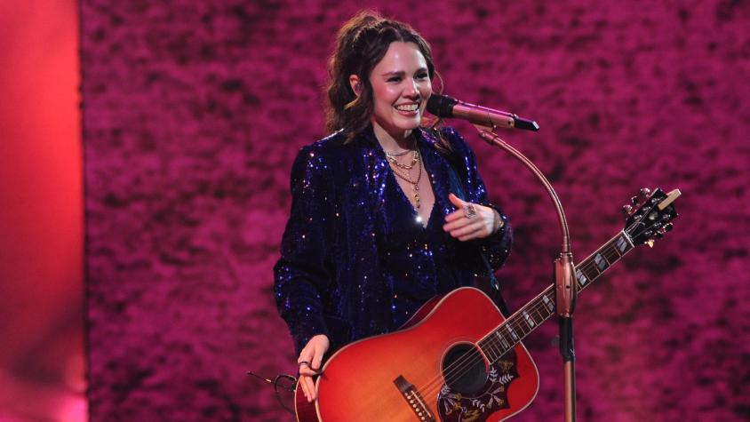 Épica entrada de Joy en Viña 2026 fue aplaudida en redes - Créditos: Agencia Uno