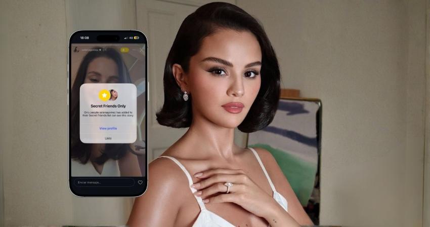 Selena Gomez enciende Instagram con misterioso círculo amarillo: qué es "Secret Friends" 