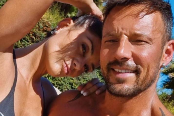 Fabricio Vasconcelos y Mariela Román