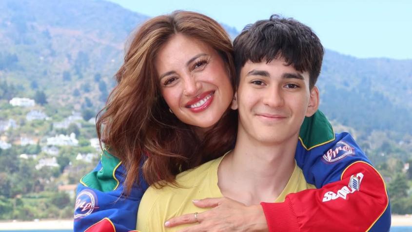 Karen Paola y su hijo Guillermo