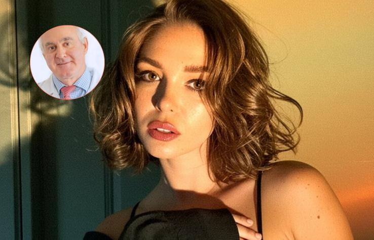 Nicole Block y doctor Pedro Vidal 