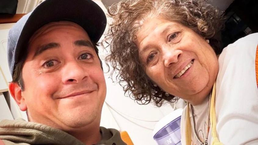 Fernando Godoy junto a su mamá - Instagram