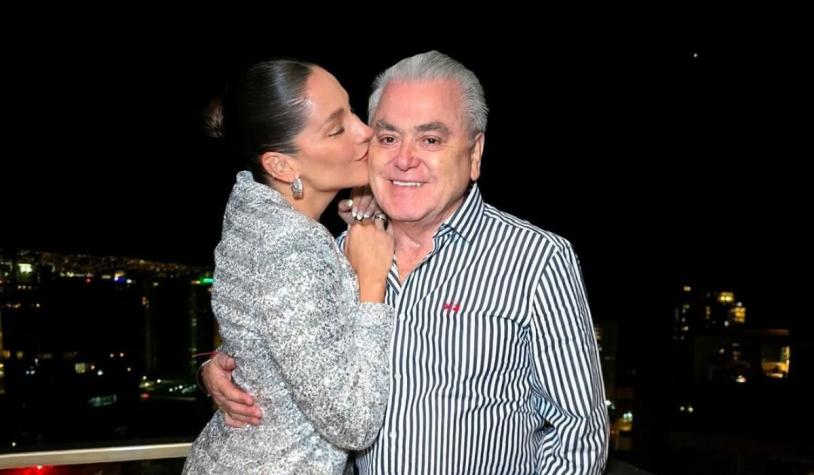 La reacción de Kel Calderón a románticas fotos de su padre con una misteriosa mujer