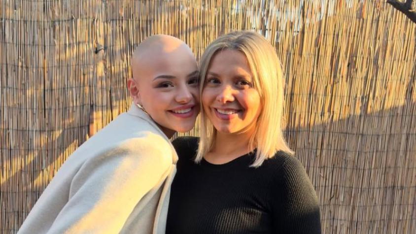 Nicole Pérez y su hija, Isidora Carvallo