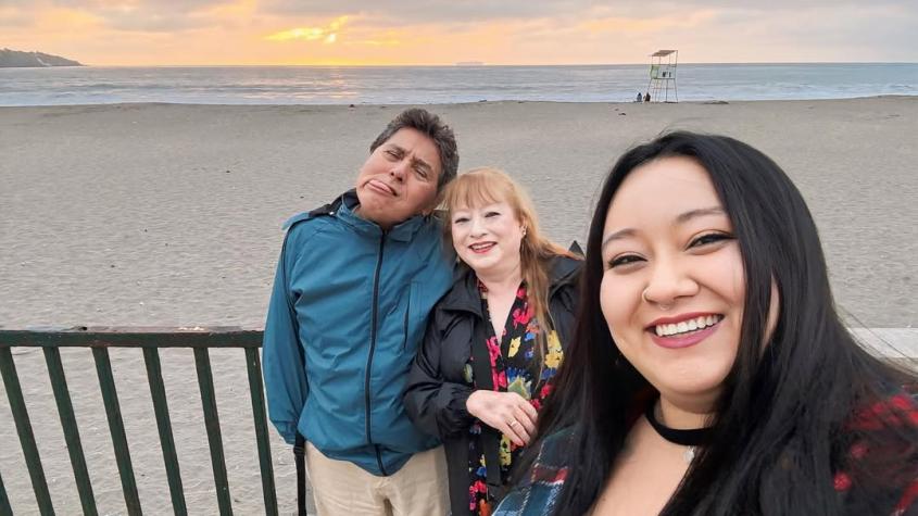 Juan Carlos Donoso junto a su hija y su esposa - Instagram