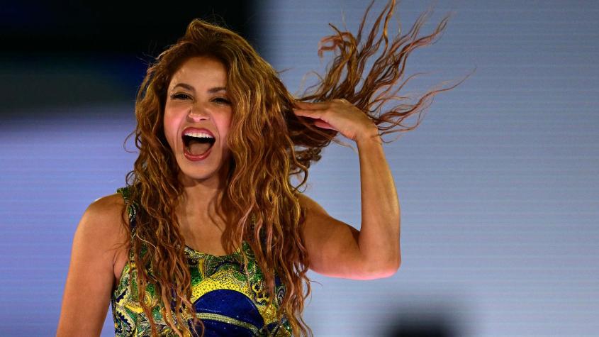 Shakira en el escenario - AFP