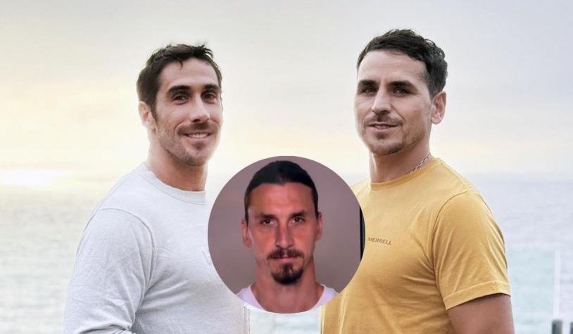 Futbolista Zlatan Ibrahimović sorprende a Pangal Andrade y Pedro Astorga con un desafío: "No sé si se la van a poder"