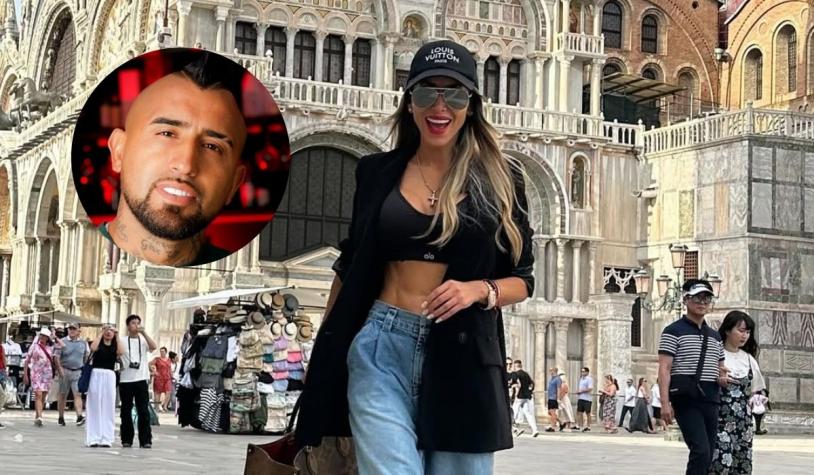 Arturo Vidal y Marité Matus dan la bienvenida a nuevo integrante familiar