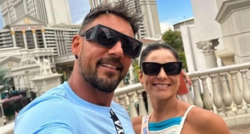 Fabricio Vasconcelos y Mariela Román