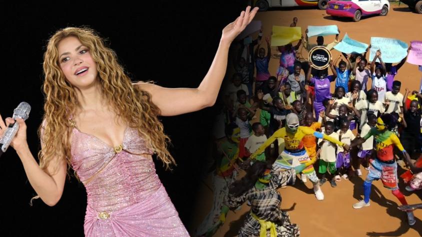 Shakira y los Ghetto Kids - AFP/YouTube