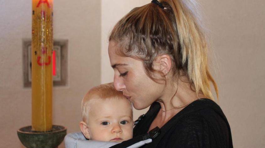 Recordó su embarazo y el nacimiento de su hijo en un mensaje dirigido a él - Instagram @maneswett