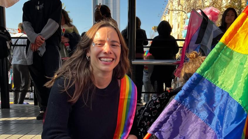 Posó feliz en la conmemoración - Instagram @mariaomegnaoficial