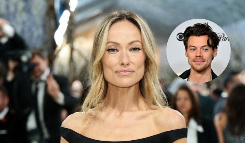Olivia Wilde habla de su relación con Harry Styles | AFP