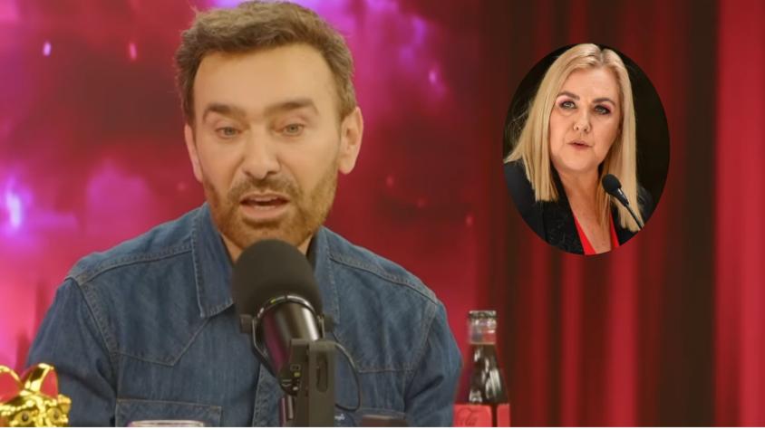 Jordi Castell y Pamela Jiles.