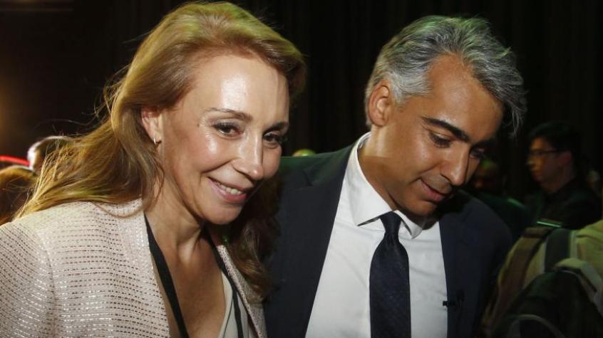 Karen Doggenweiler y Marco Enríquez-Ominami