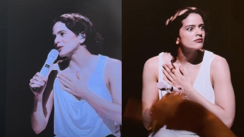  “Bonito Calama”: Rosalía protagoniza un divertido momento en su último concierto