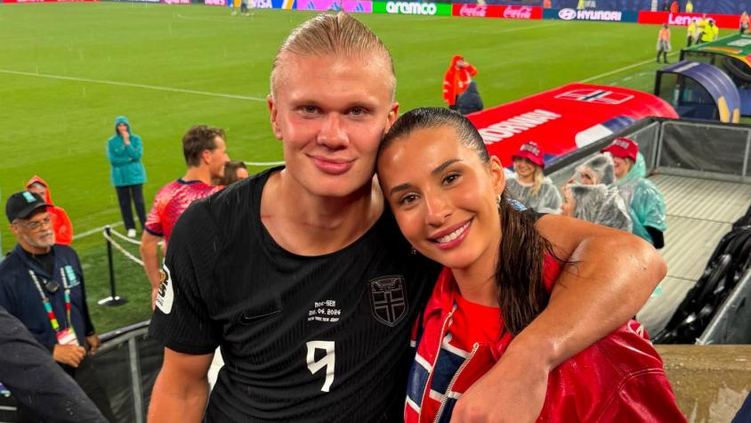 Quién es la novia de Erling Haaland: Isabel Haugseng se roba las miradas en el Mundial 2026