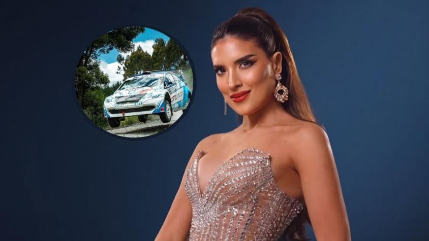 Instagram - Javiera Barrie, la finalista de Miss Universo Chile que también corre rally