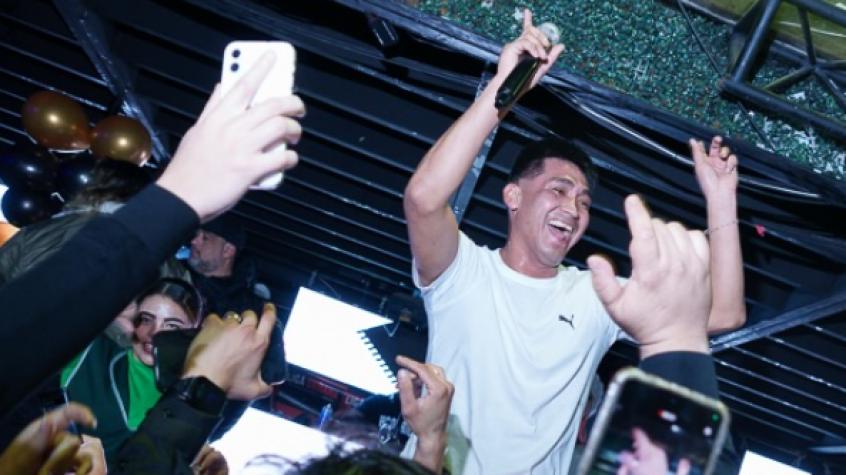 "El Chino" durante el reciente evento - Instagram @liga_urbana