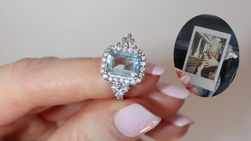 El anillo de matrimonio en cuestión - Instagram.