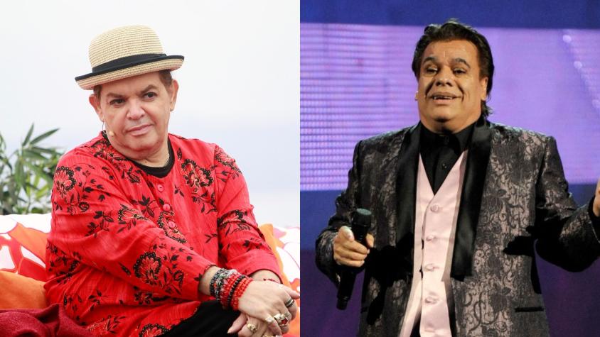 Gonzalo Cáceres y Juan Gabriel - Agencia Uno y AFP.
