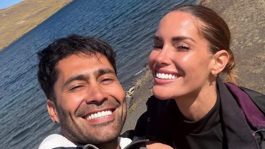 Luis Jiménez y Gala Caldirola