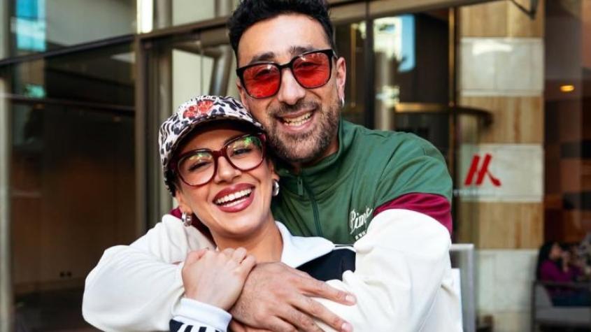 Dunga y Karla Melo