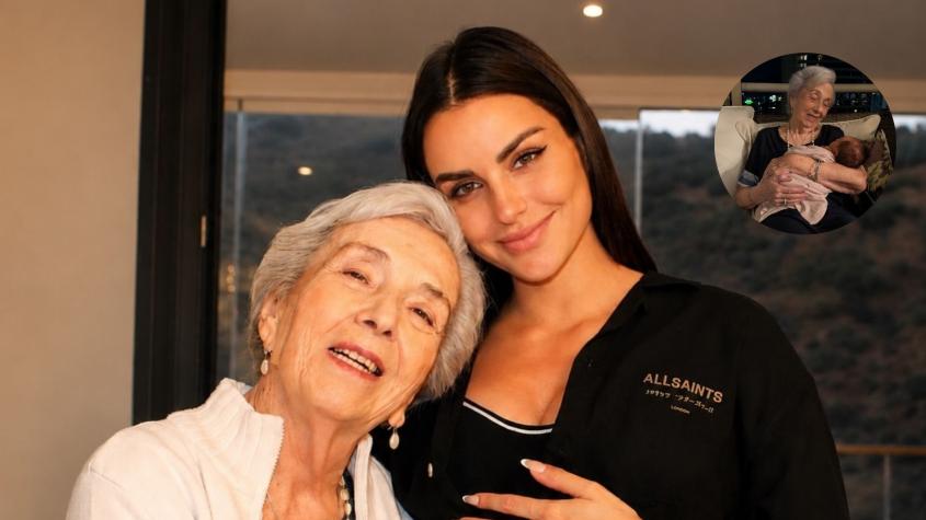 La modelo nacional reveló que lo que la calma es que alcanzó a conocer a su pequeña hija - Instagram @emiliadides   