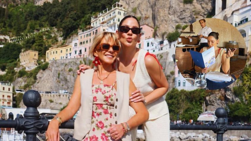 Las dos están desde hace unos días en Europa - Instagram @k3lcalderon