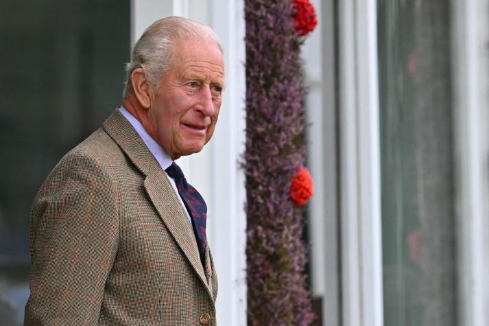 Afp - Rey Carlos III saludó a Chile por Fiestas Patrias