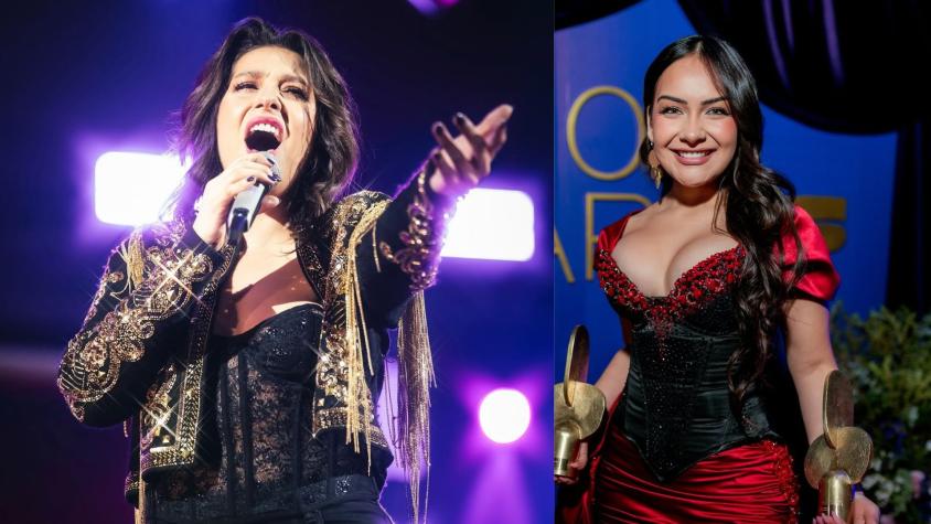 La connotada cantante le envió un mensaje de apoyo a su colega. 