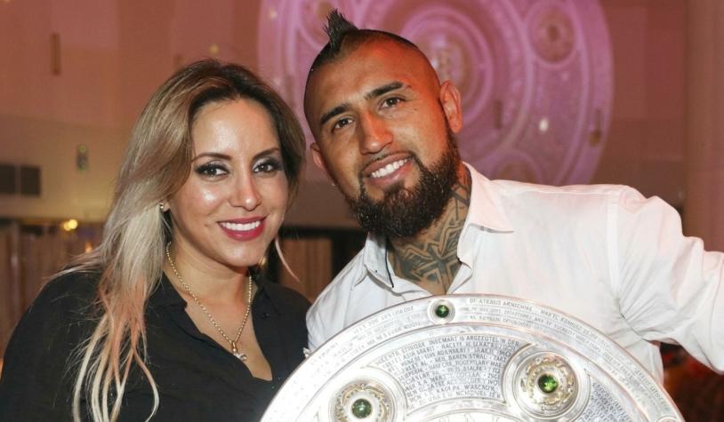 Hijo de Arturo Vidal y Marité Matus mostró a su polola en redes sociales: compartió romántica foto Hijo de Arturo Vidal y Marité Matus mostró a su polola en redes sociales: compartió romántica foto