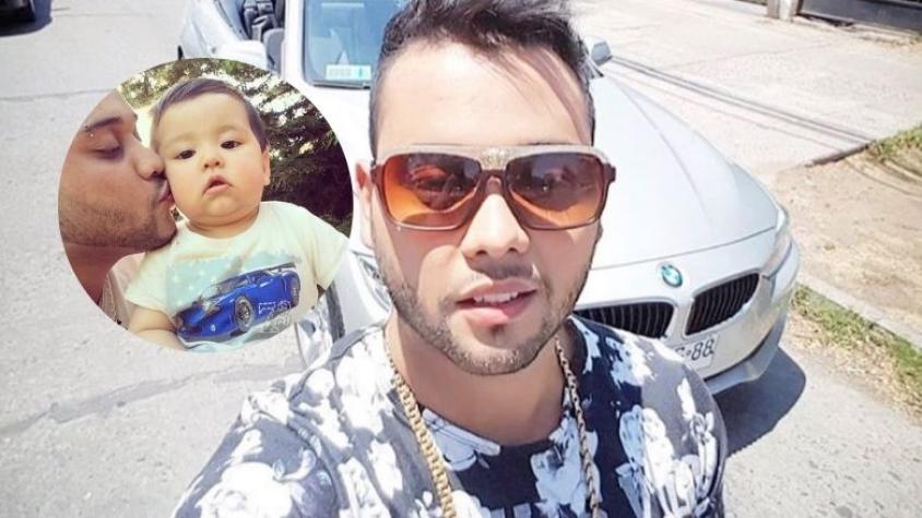 Sebastián Leiva y su hijo Agustín