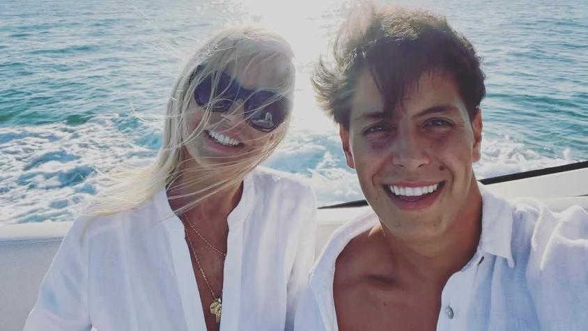 Cecilia Bolocco y Máximo Menem