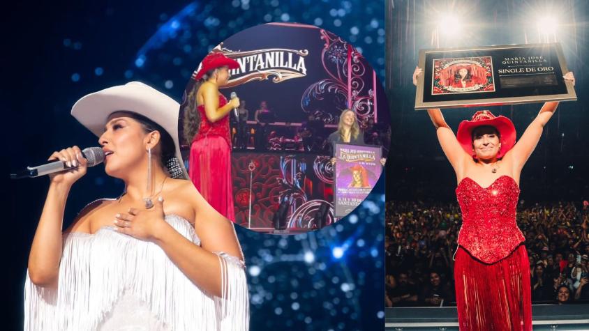 Fue la primera cantante nacional en recibirlo - Instagram @mjqoficial