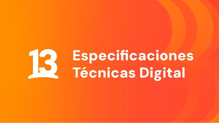 Especificaciones Técnicas Digital