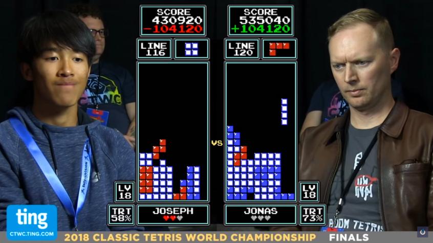 Así fue la estresante final del campeonato mundial de Tetris