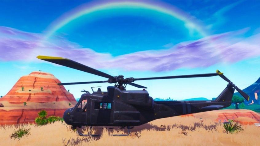 El misterio del helicoptero de Fortnite