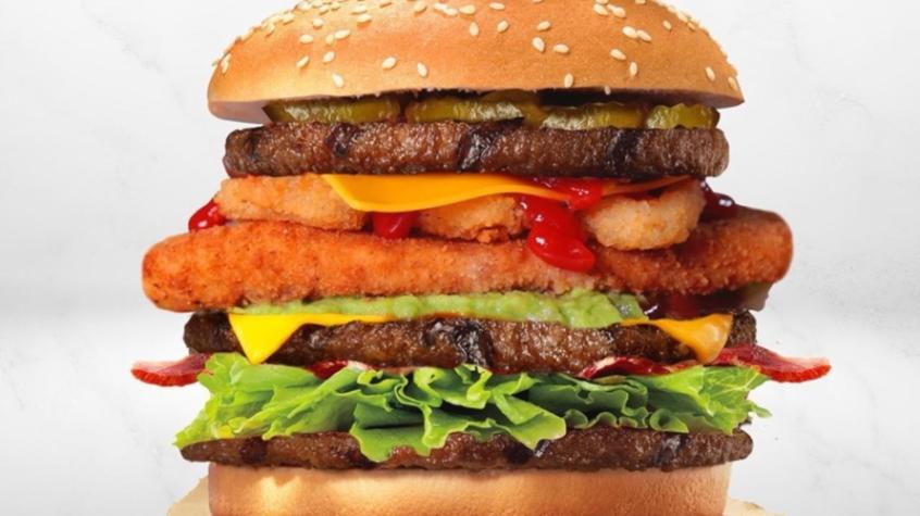 Burger King Chile hace hamburguesa monstruosa por Twitch