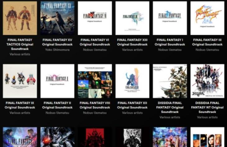 Soundtracks originales de Final Fantasy llegan a Spotify