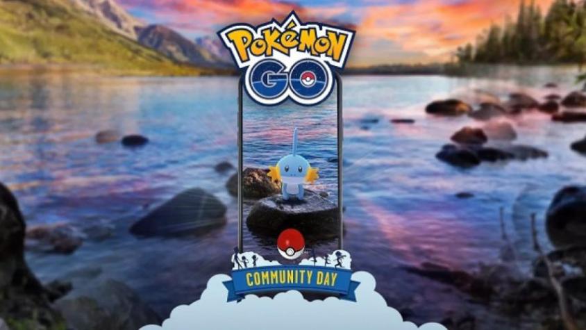 El próximo Community Day de Pokémon GO tendrá a Mudkip como protagonista