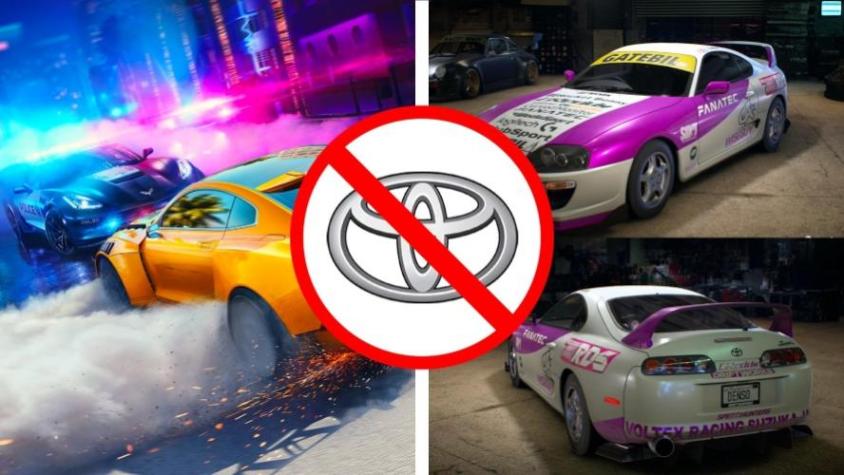 Toyota no estará en Need For Speed Heat por "promover carreras ilegales" 